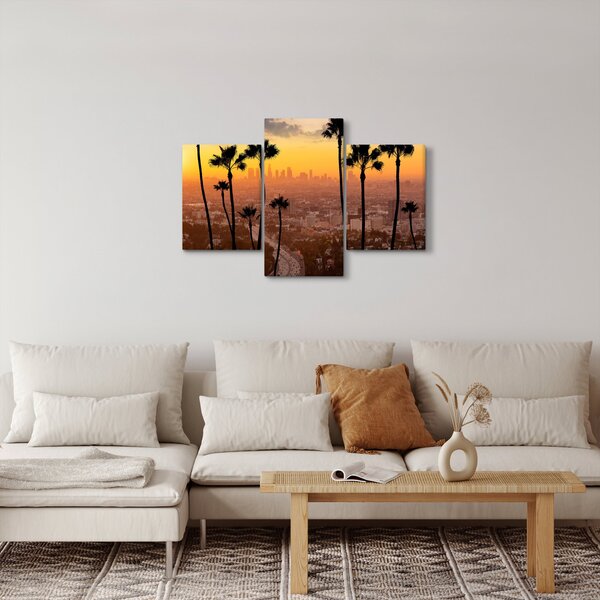 Obraz - Panorama Los Angeles (90x60 cm)