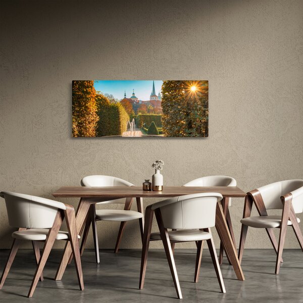 Obraz - Valdštejnský palác (120x50 cm)