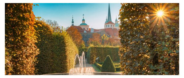 Obraz - Valdštejnský palác (120x50 cm)