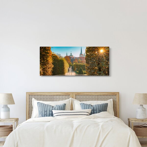 Obraz - Valdštejnský palác (120x50 cm)