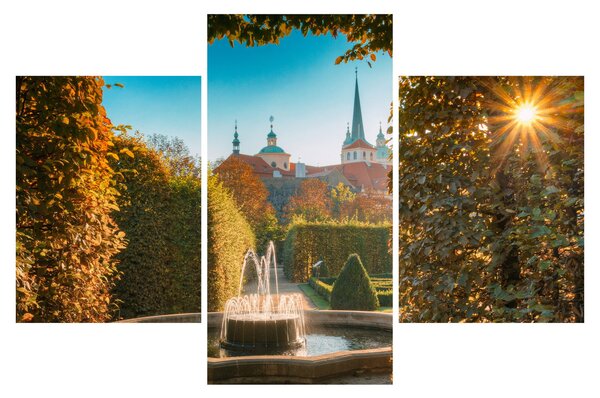 Obraz - Valdštejnský palác (90x60 cm)