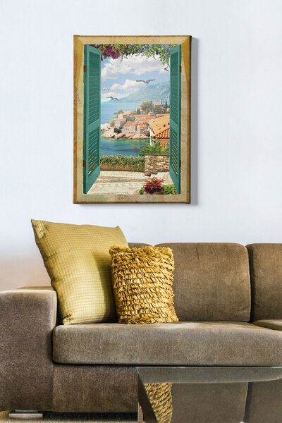 Wallity Obraz na plátne Sea view 50x70 cm