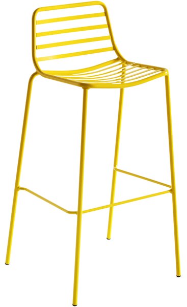 GABER - Barová stolička LINK - vysoká, žltá