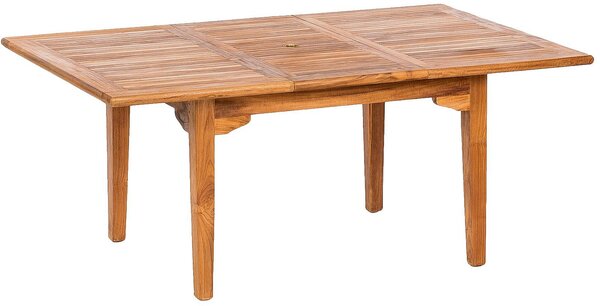FAKOPA Záhradný stôl obdĺžnikový ELEGANTE (rôzne dĺžky) 110/160x90 cm