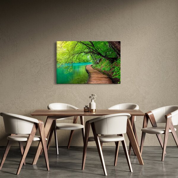 Obraz - Plitvické jazerá (90x60 cm)