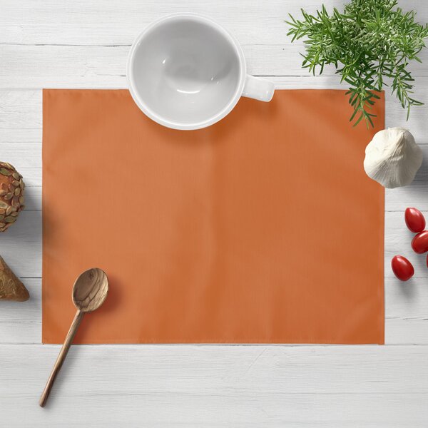 Biante Bavlnené saténové prestieranie na stôl ST-008 Škoricové 30x40 cm