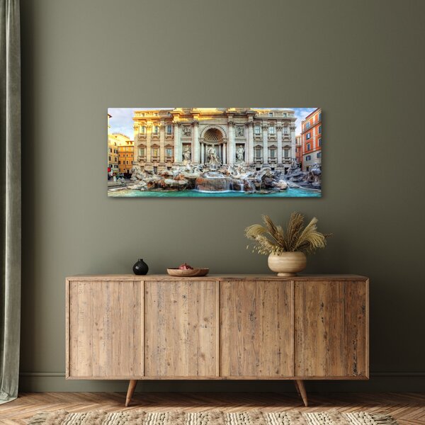 Obraz - Fontána di Trevi (120x50 cm)