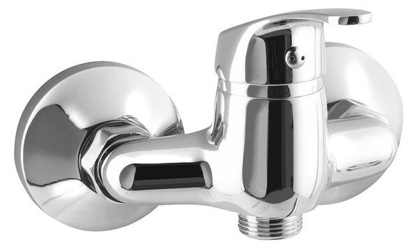 Sapho, AQUALINE 35 nástenná batéria, rozteč 100mm, bez ramienka, chrómová, 52131