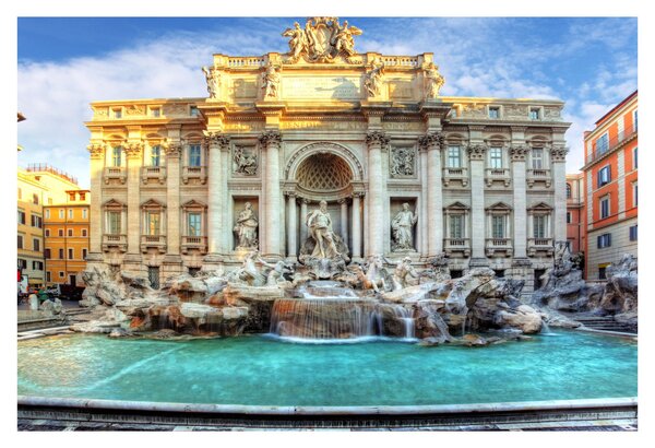 Obraz - Fontána di Trevi (90x60 cm)