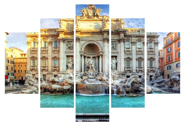 Obraz - Fontána di Trevi (150x105 cm)