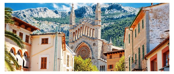 Obraz - Sóller, Mallorca (120x50 cm)