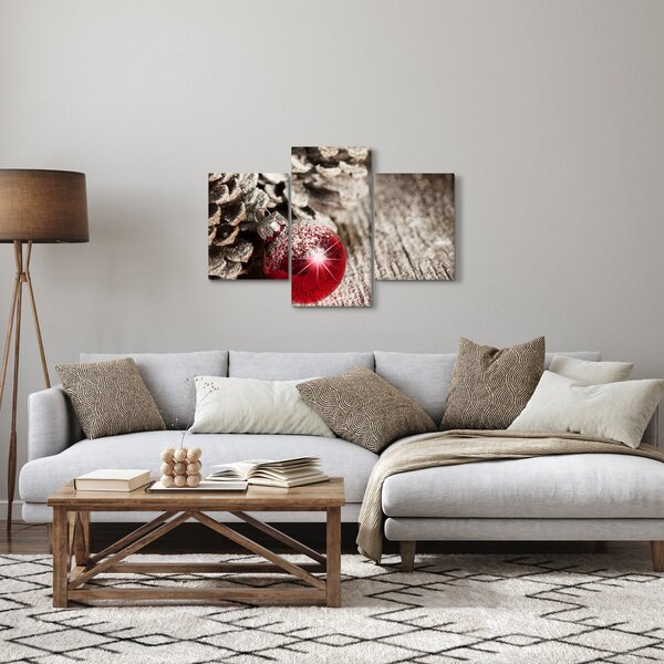 Obraz - Vianočné ozdoby (90x60 cm)