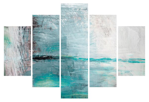 Obraz - Abstraktné olejomaľba (150x105 cm)