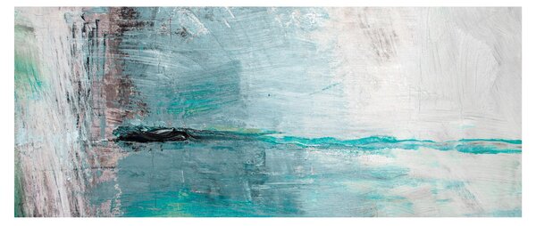 Obraz - Abstraktné olejomaľba (120x50 cm)