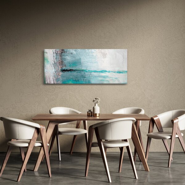 Obraz - Abstraktné olejomaľba (120x50 cm)