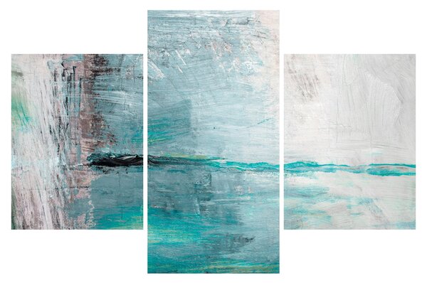 Obraz - Abstraktné olejomaľba (90x60 cm)