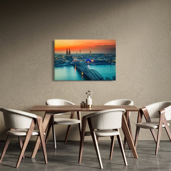 Obraz - Kolín nad Rýnom (90x60 cm)