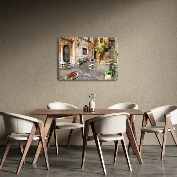 Obraz - Staré ulice Ríma (70x50 cm)