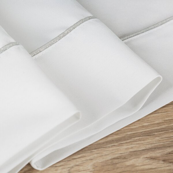 OBRUS KARIN 140X180 CM BIELY