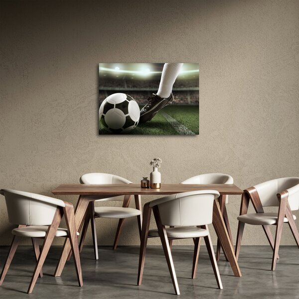 Obraz - Futbalová lopta (70x50 cm)