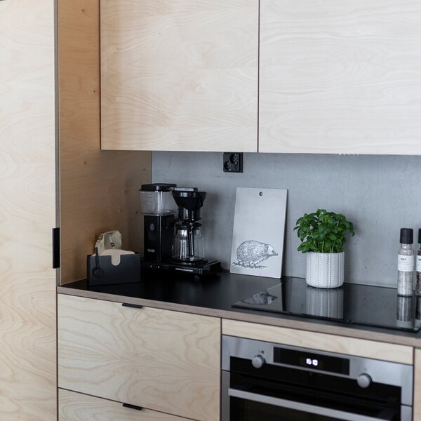 Miiko Design Odmerka na kávu, čierna / s magnetom