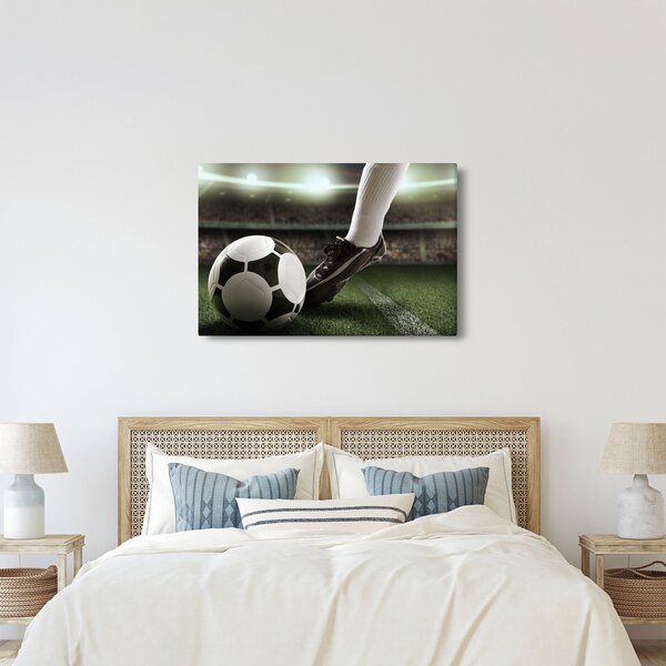 Obraz - Futbalová lopta (90x60 cm)