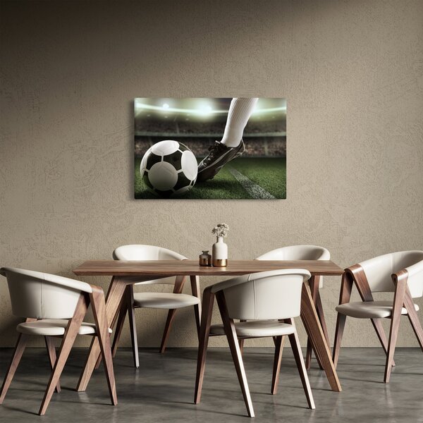 Obraz - Futbalová lopta (90x60 cm)