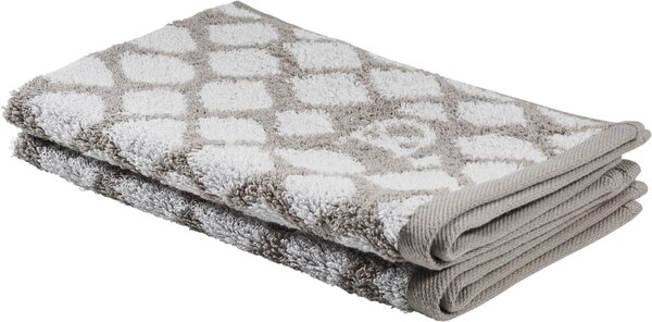 UTERÁK PRE HOSTÍ, 30/50 cm, strieborná, tmavosivá Dieter Knoll - Kúpeľňový textil