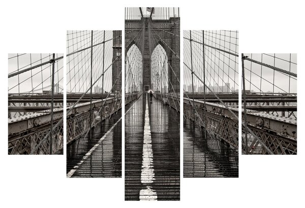 Obraz - Brooklynský most (150x105 cm)