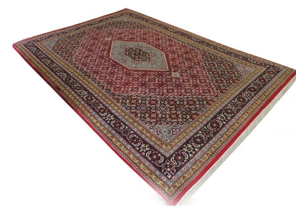 Ručne tkaný indický koberec Ganga 705 Rot 2,40 x 3,40 m