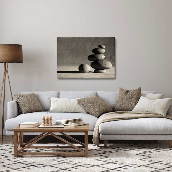 Obraz - Šedé kamene (70x50 cm)