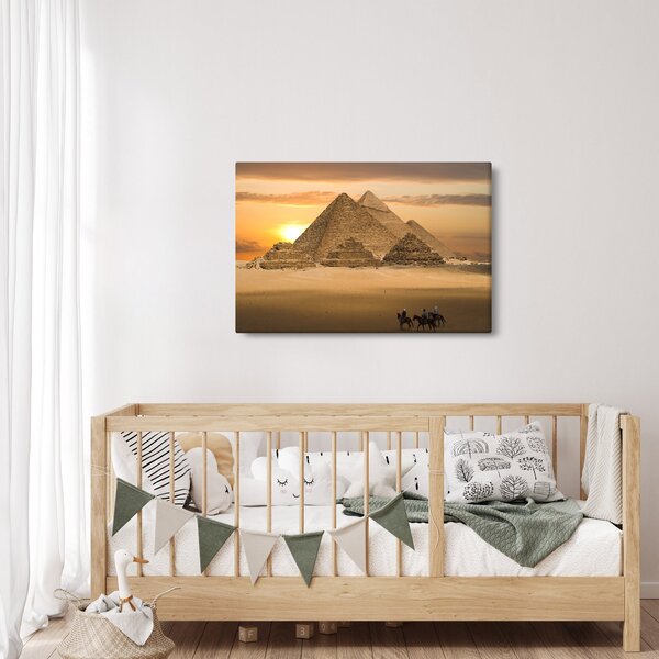 Obraz - Pyramídy (90x60 cm)