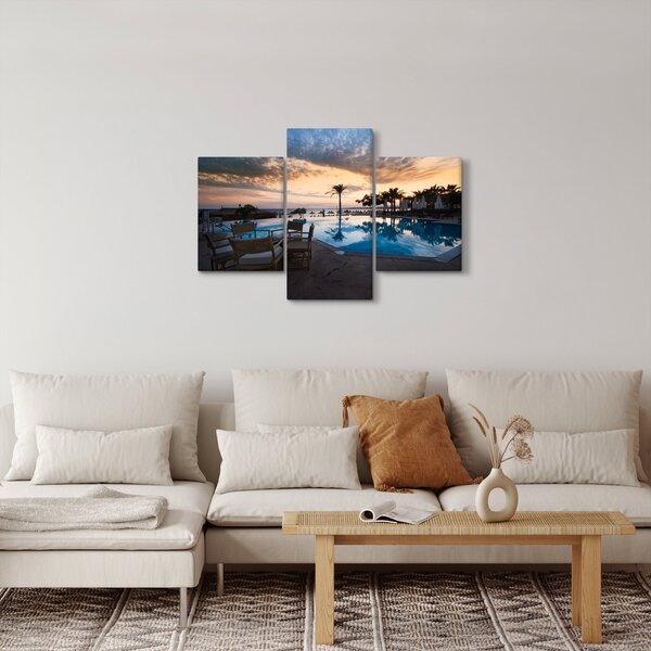 Obraz - Resort pri mori (90x60 cm)