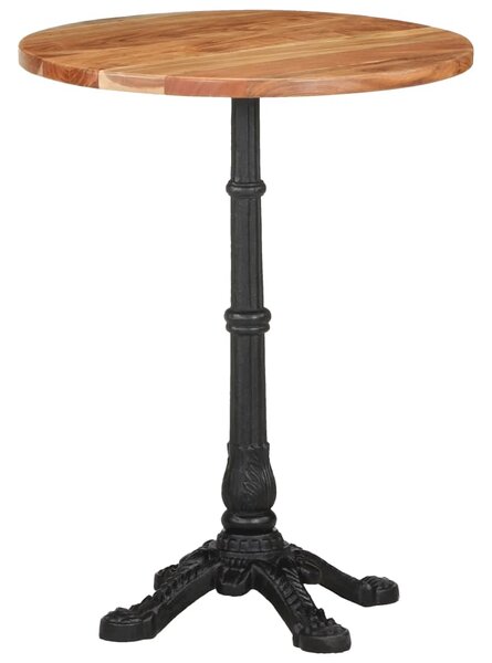 Bistro stolík Ø60x76 cm akáciový masív