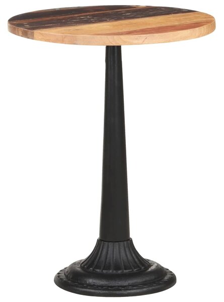 Bistro stolík Ø60x76 cm recyklovaný masív
