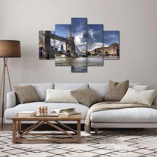 Obraz - Tower Bridge v Londýne (150x105 cm)