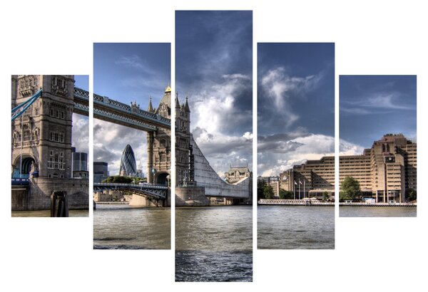 Obraz - Tower Bridge v Londýne (150x105 cm)