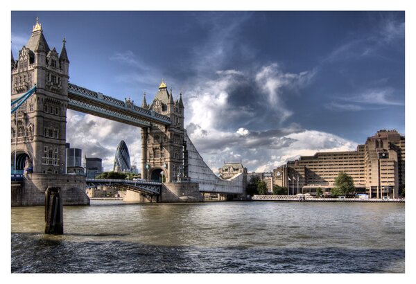 Obraz - Tower Bridge v Londýne (90x60 cm)