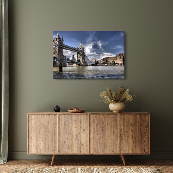 Obraz - Tower Bridge v Londýne (90x60 cm)