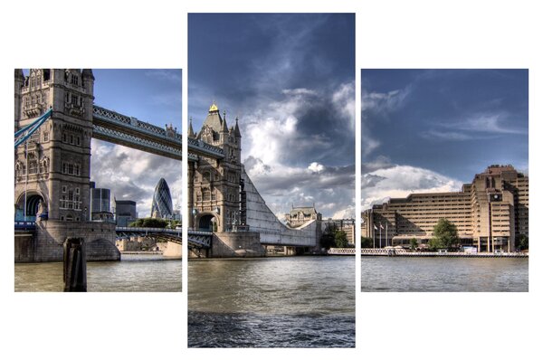 Obraz - Tower Bridge v Londýne (90x60 cm)