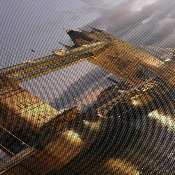 Obrázok - Tower Bridge v noci (90x60 cm)