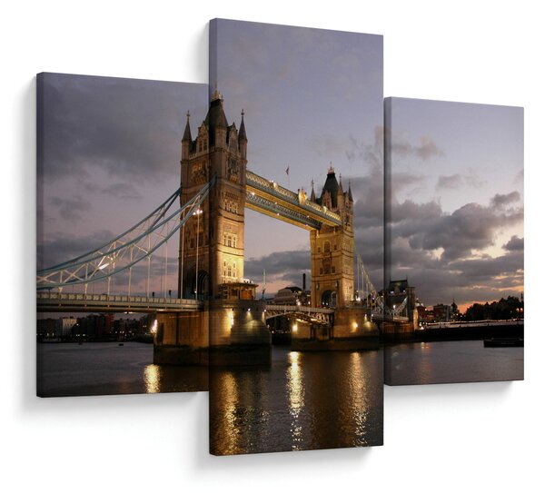 Obrázok - Tower Bridge v noci (90x60 cm)