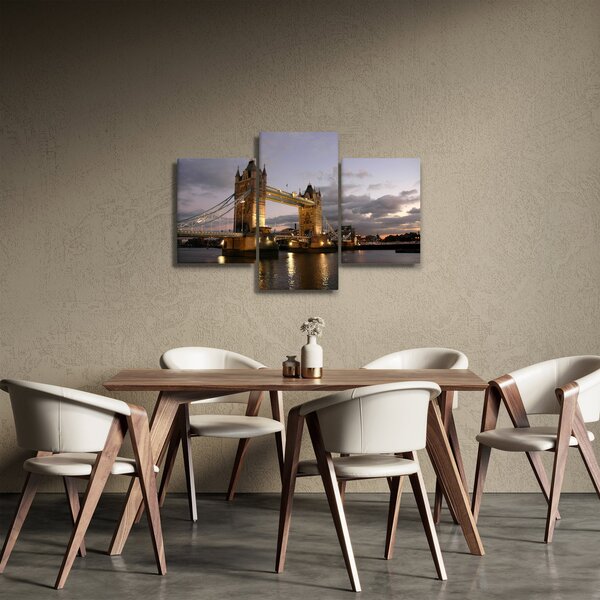 Obrázok - Tower Bridge v noci (90x60 cm)