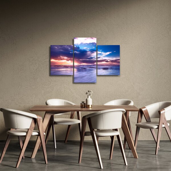 Obraz - Západ slnka pri mori (90x60 cm)