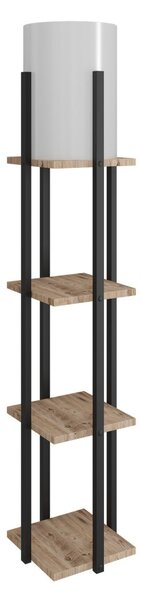 Opviq Stojacia lampa Nora 135 cm čierna