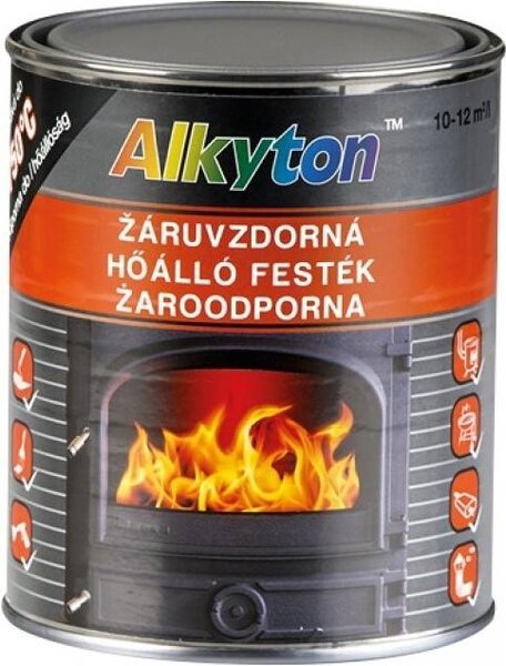Kováčska žiaruvzdorná farba pre prenosné ohnisko 0,75 l - Alkyton