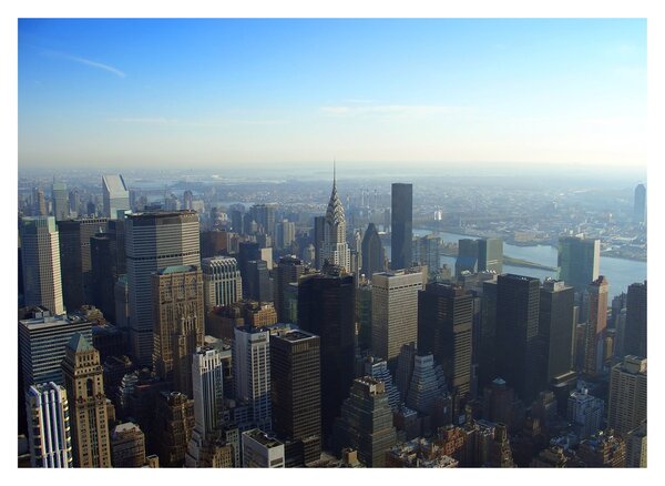 Obraz - Manhatten vo dne (70x50 cm)
