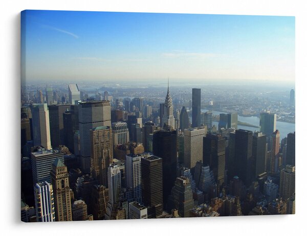 Obraz - Manhatten vo dne (70x50 cm)