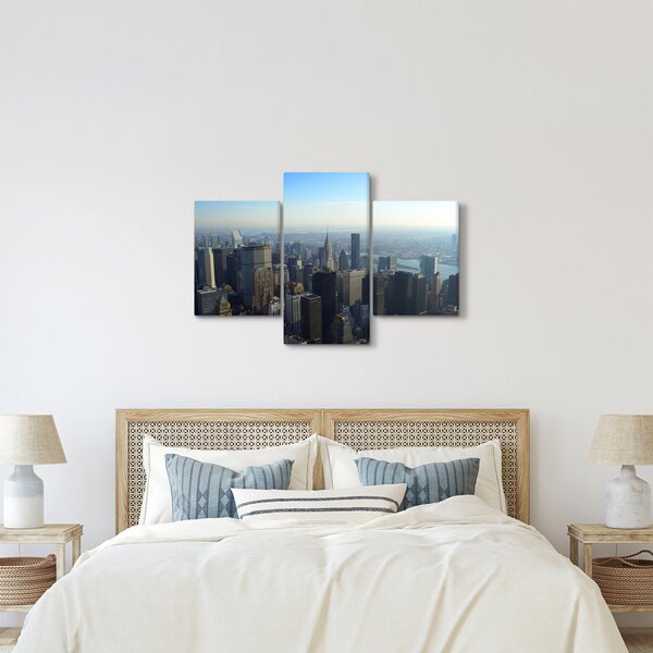 Obraz - Manhatten vo dne (90x60 cm)