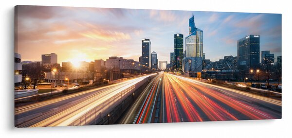 Obraz - Cesta veľkomesta (120x50 cm)